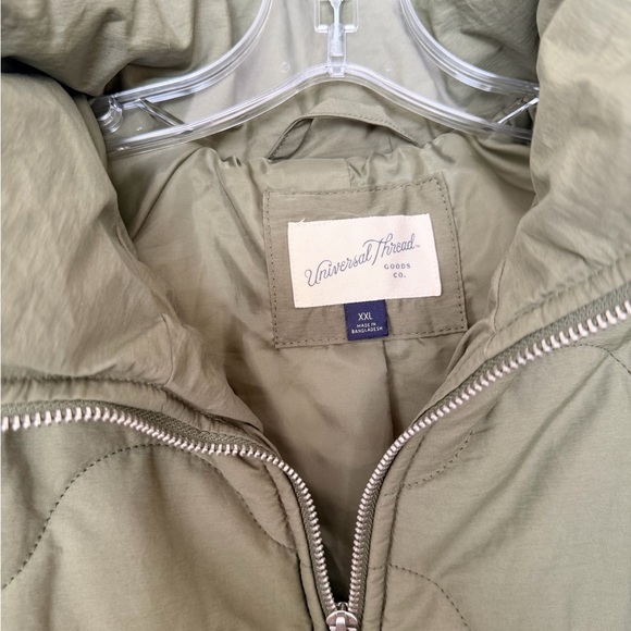 Universal Thread Olive Quilted Jacket - Picture 4 of 8